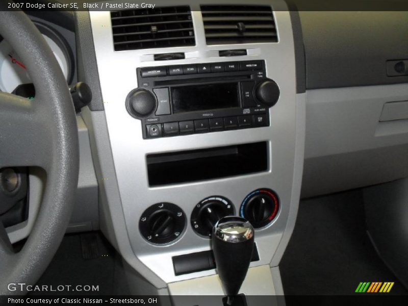 Black / Pastel Slate Gray 2007 Dodge Caliber SE