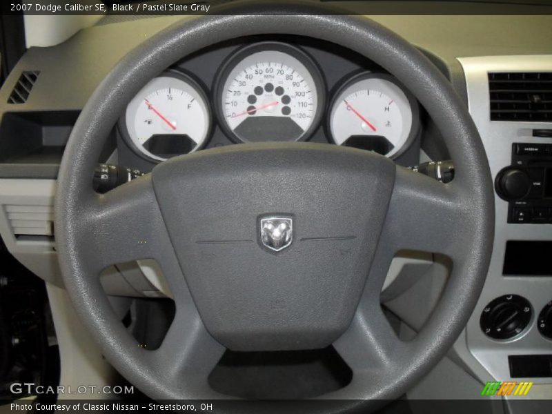 Black / Pastel Slate Gray 2007 Dodge Caliber SE