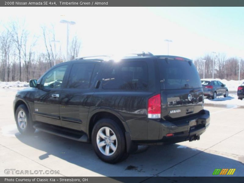 Timberline Green / Almond 2008 Nissan Armada SE 4x4