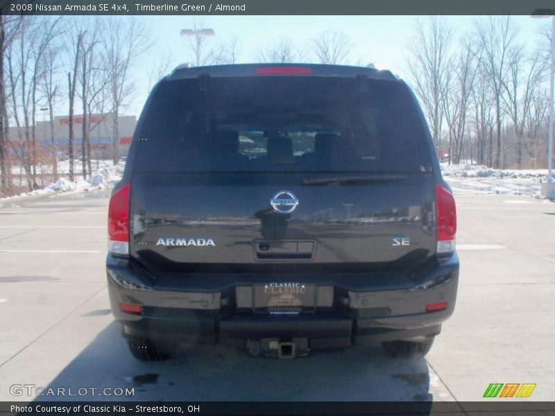 Timberline Green / Almond 2008 Nissan Armada SE 4x4