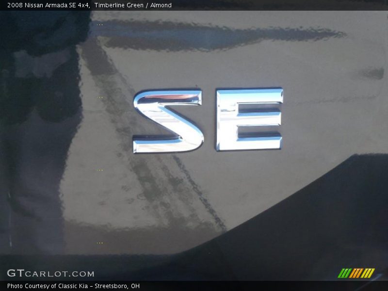 Timberline Green / Almond 2008 Nissan Armada SE 4x4