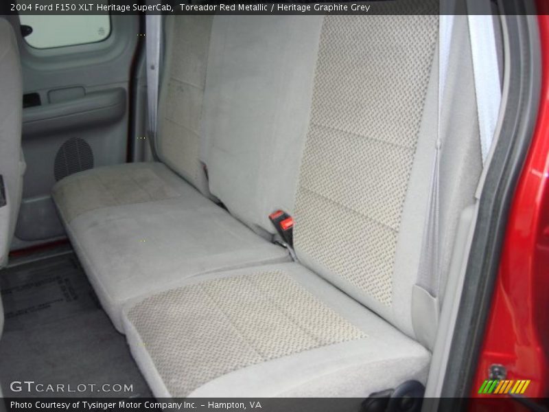 Toreador Red Metallic / Heritage Graphite Grey 2004 Ford F150 XLT Heritage SuperCab