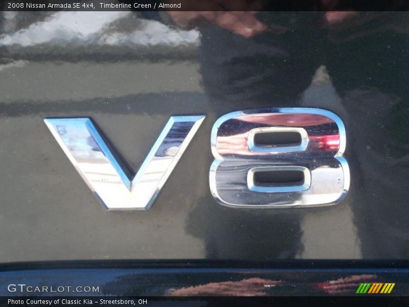 Timberline Green / Almond 2008 Nissan Armada SE 4x4