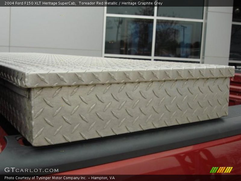Toreador Red Metallic / Heritage Graphite Grey 2004 Ford F150 XLT Heritage SuperCab