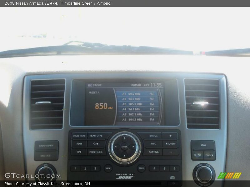 Timberline Green / Almond 2008 Nissan Armada SE 4x4
