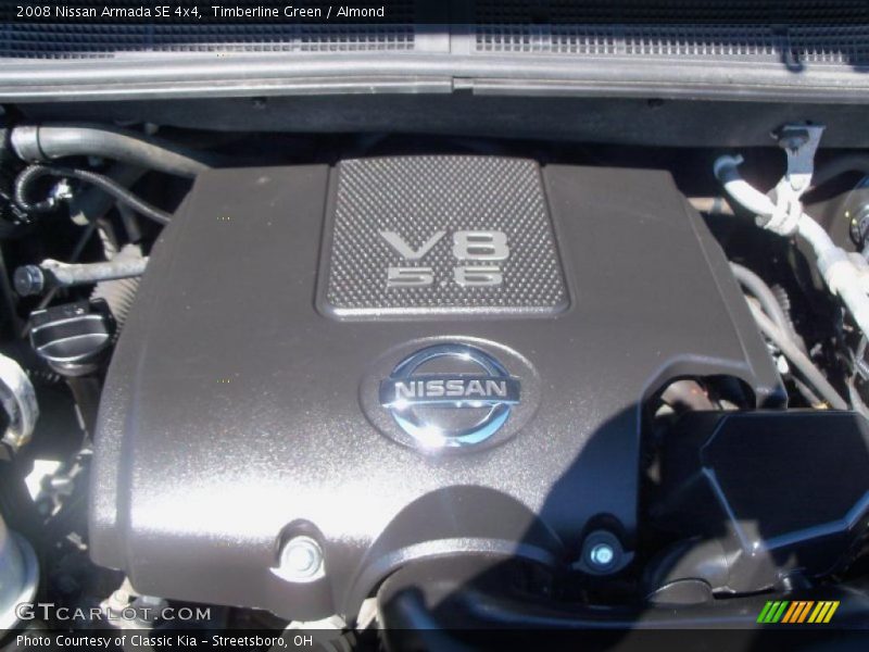 Timberline Green / Almond 2008 Nissan Armada SE 4x4
