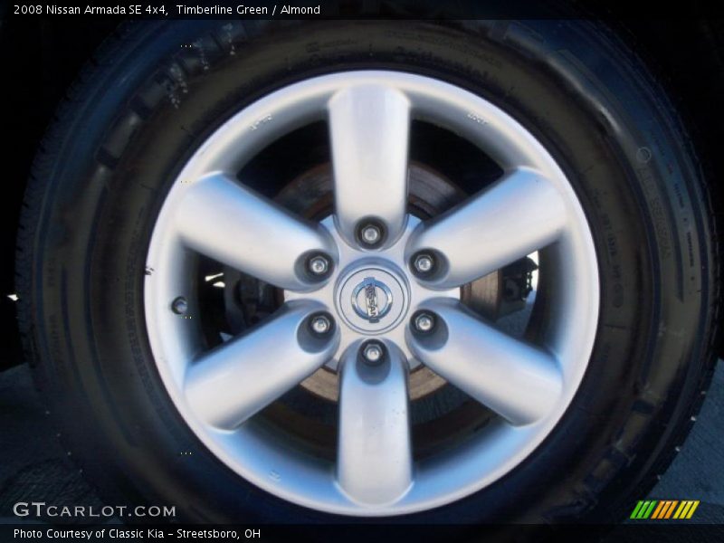Timberline Green / Almond 2008 Nissan Armada SE 4x4