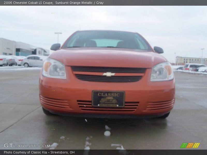 Sunburst Orange Metallic / Gray 2006 Chevrolet Cobalt LS Coupe