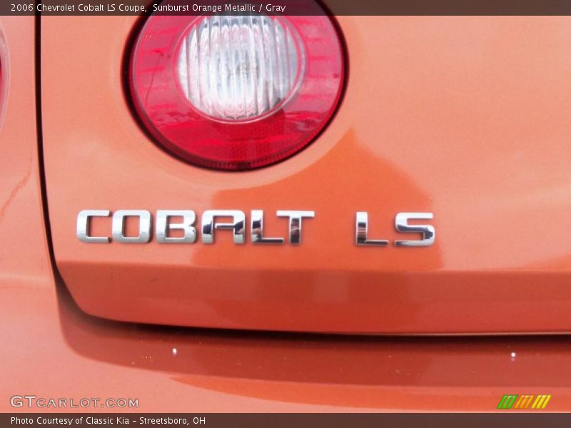 Sunburst Orange Metallic / Gray 2006 Chevrolet Cobalt LS Coupe