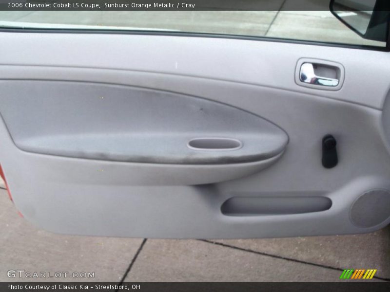 Sunburst Orange Metallic / Gray 2006 Chevrolet Cobalt LS Coupe