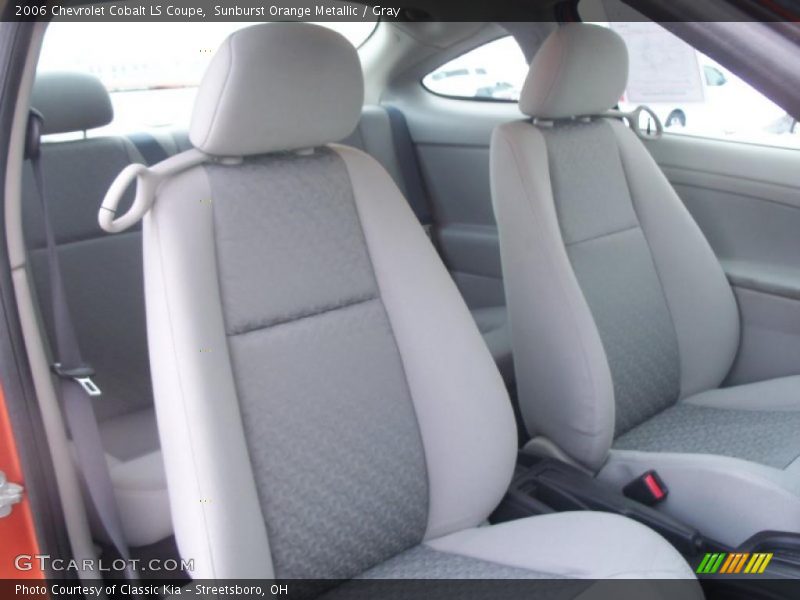 Sunburst Orange Metallic / Gray 2006 Chevrolet Cobalt LS Coupe