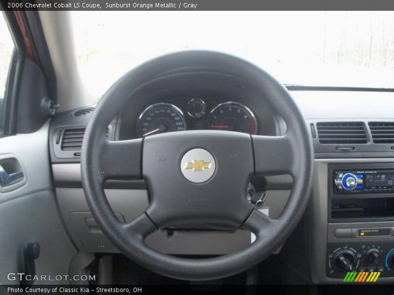 Sunburst Orange Metallic / Gray 2006 Chevrolet Cobalt LS Coupe