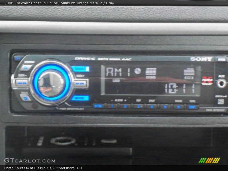 Sunburst Orange Metallic / Gray 2006 Chevrolet Cobalt LS Coupe