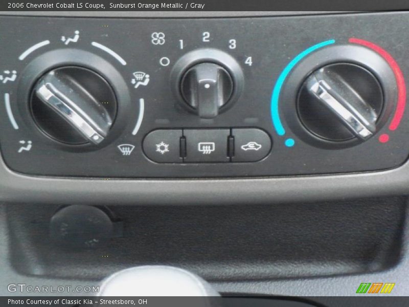 Sunburst Orange Metallic / Gray 2006 Chevrolet Cobalt LS Coupe