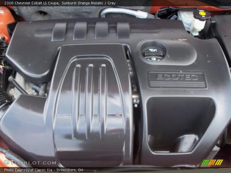 Sunburst Orange Metallic / Gray 2006 Chevrolet Cobalt LS Coupe