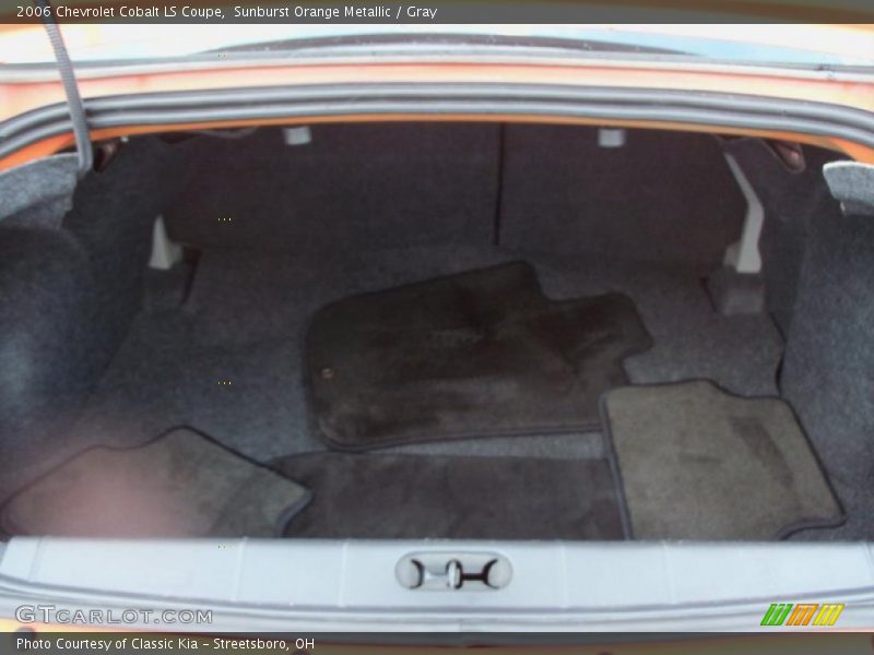 Sunburst Orange Metallic / Gray 2006 Chevrolet Cobalt LS Coupe