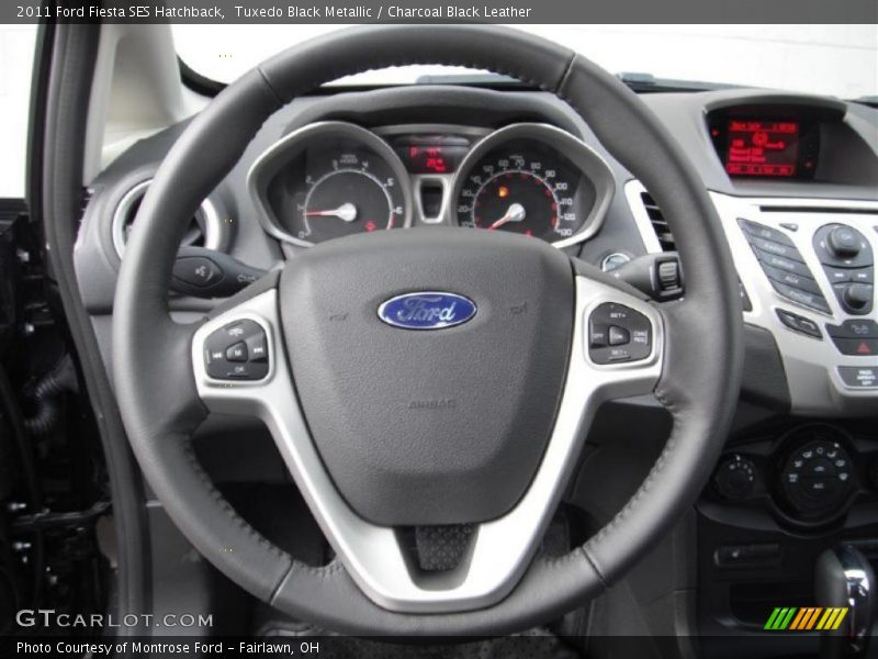  2011 Fiesta SES Hatchback Steering Wheel