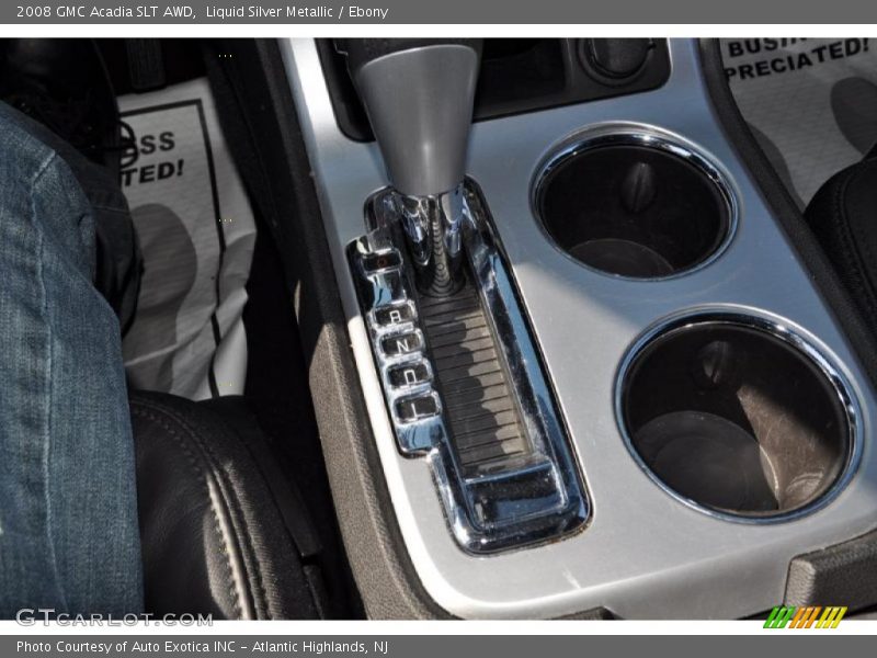 Liquid Silver Metallic / Ebony 2008 GMC Acadia SLT AWD