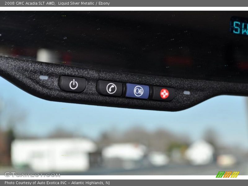 Liquid Silver Metallic / Ebony 2008 GMC Acadia SLT AWD