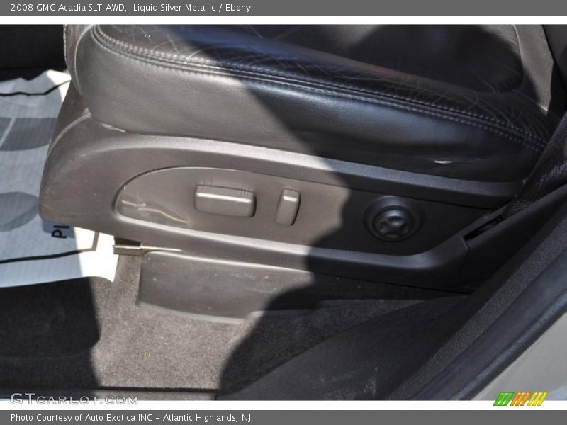 Liquid Silver Metallic / Ebony 2008 GMC Acadia SLT AWD