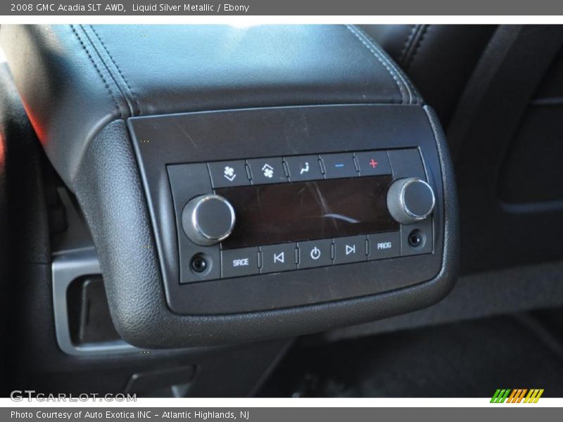 Liquid Silver Metallic / Ebony 2008 GMC Acadia SLT AWD