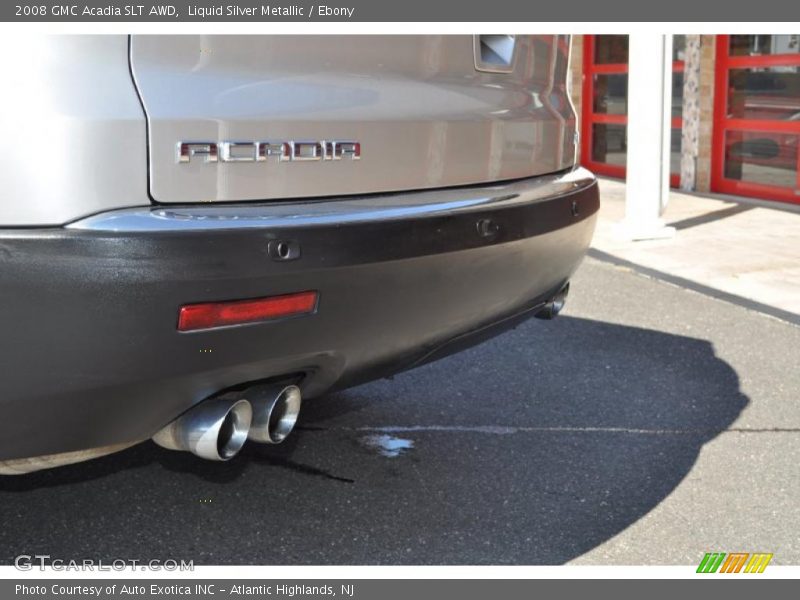 Liquid Silver Metallic / Ebony 2008 GMC Acadia SLT AWD