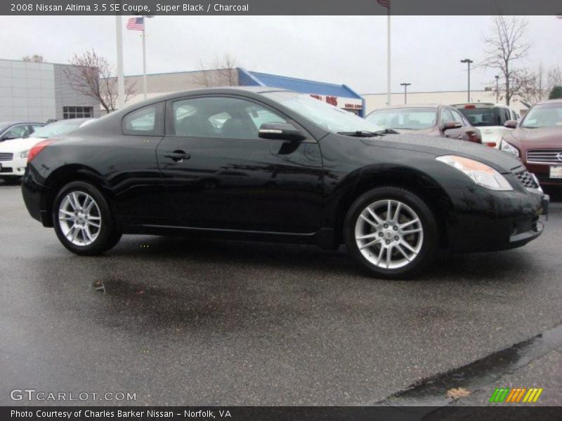 Super Black / Charcoal 2008 Nissan Altima 3.5 SE Coupe