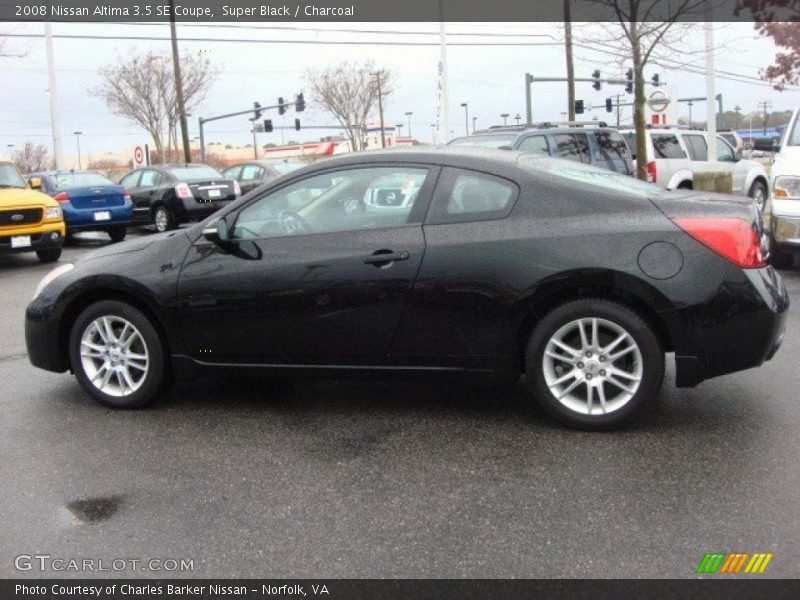 Super Black / Charcoal 2008 Nissan Altima 3.5 SE Coupe