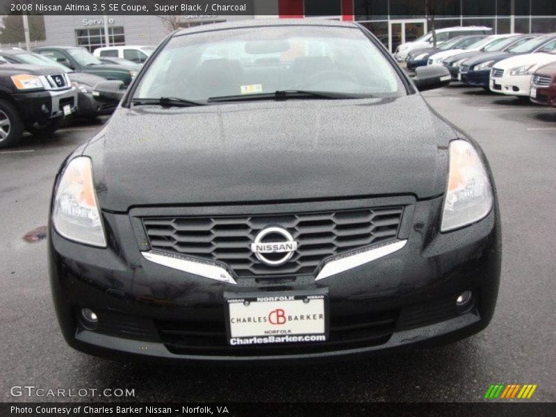 Super Black / Charcoal 2008 Nissan Altima 3.5 SE Coupe