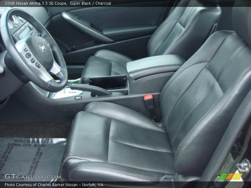 Super Black / Charcoal 2008 Nissan Altima 3.5 SE Coupe