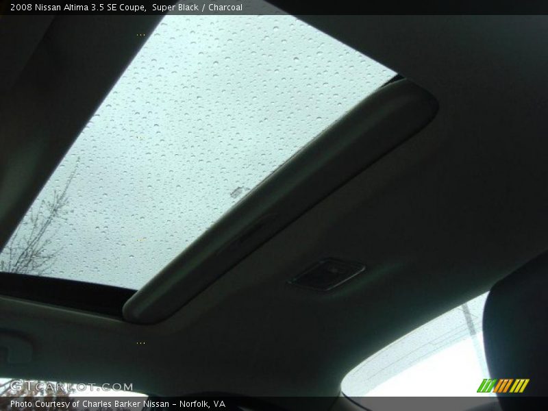 Super Black / Charcoal 2008 Nissan Altima 3.5 SE Coupe