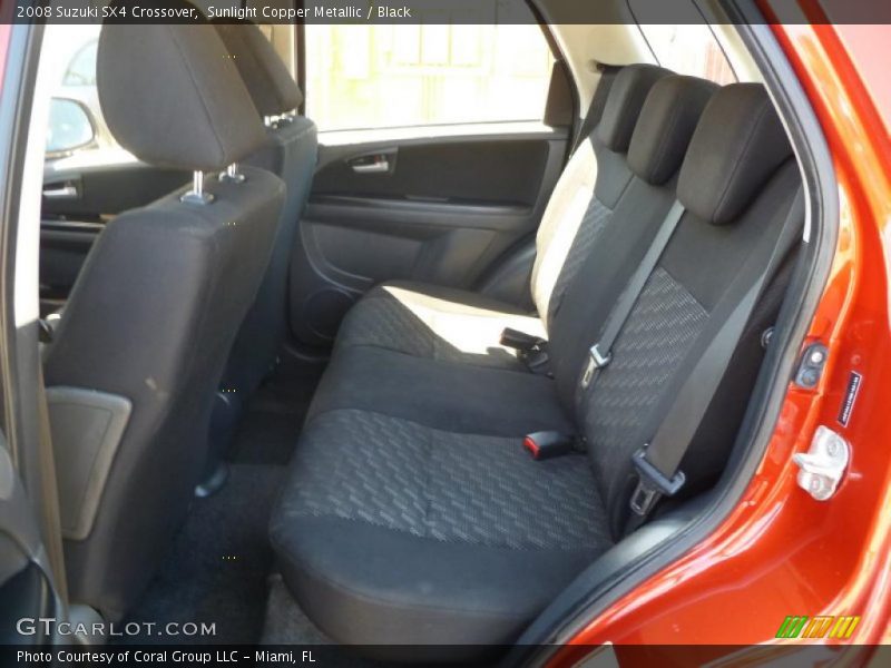 Sunlight Copper Metallic / Black 2008 Suzuki SX4 Crossover