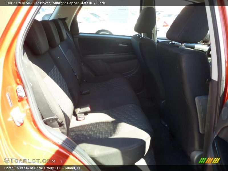 Sunlight Copper Metallic / Black 2008 Suzuki SX4 Crossover