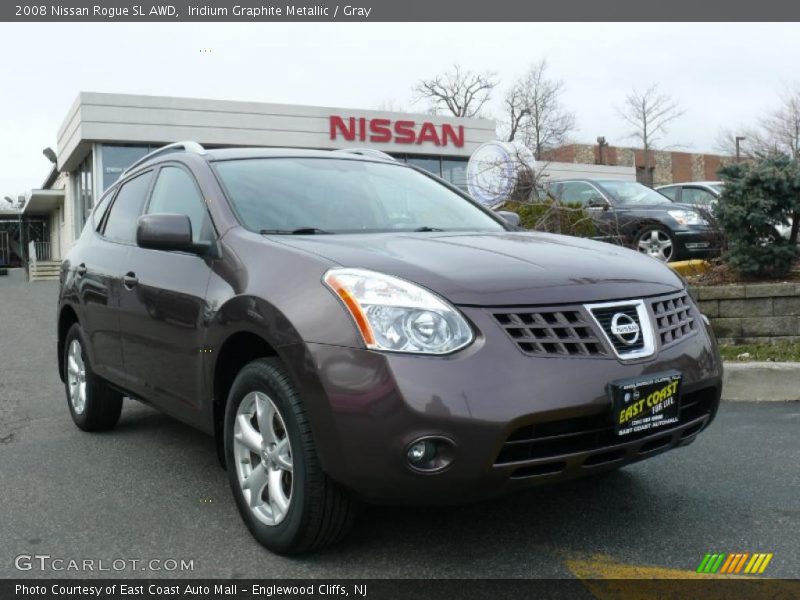 Iridium Graphite Metallic / Gray 2008 Nissan Rogue SL AWD