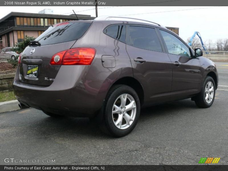 Iridium Graphite Metallic / Gray 2008 Nissan Rogue SL AWD