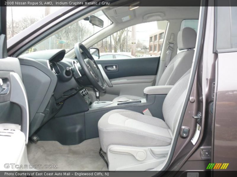 Iridium Graphite Metallic / Gray 2008 Nissan Rogue SL AWD