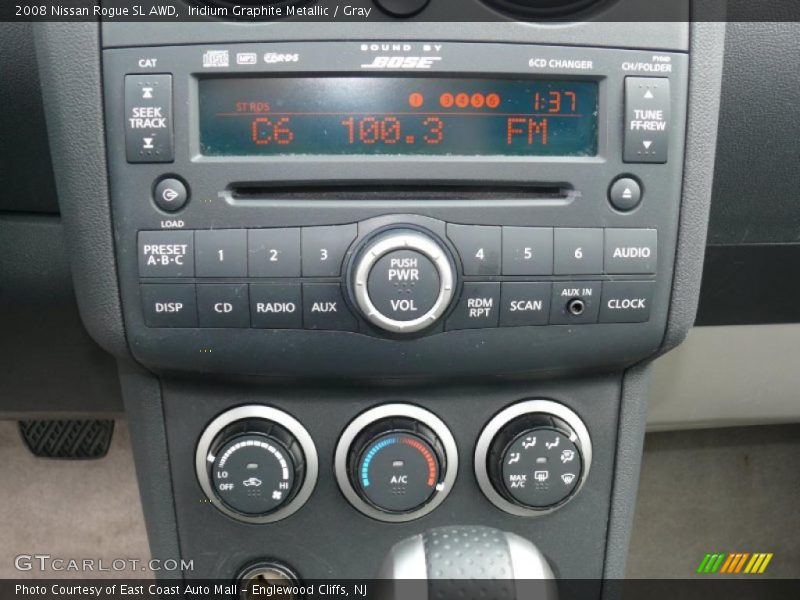 Iridium Graphite Metallic / Gray 2008 Nissan Rogue SL AWD