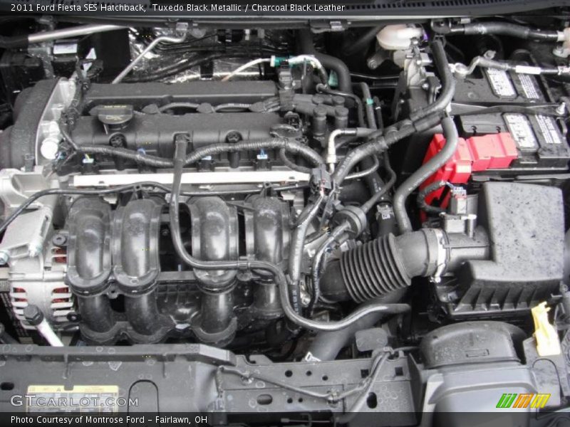  2011 Fiesta SES Hatchback Engine - 1.6 Liter DOHC 16-Valve Ti-VCT Duratec 4 Cylinder