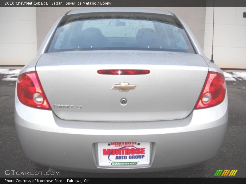 Silver Ice Metallic / Ebony 2010 Chevrolet Cobalt LT Sedan