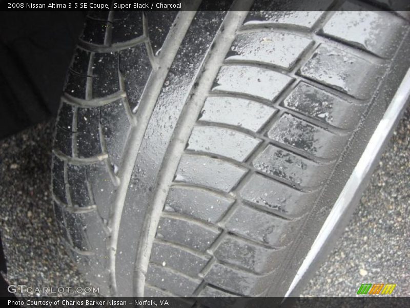 Super Black / Charcoal 2008 Nissan Altima 3.5 SE Coupe