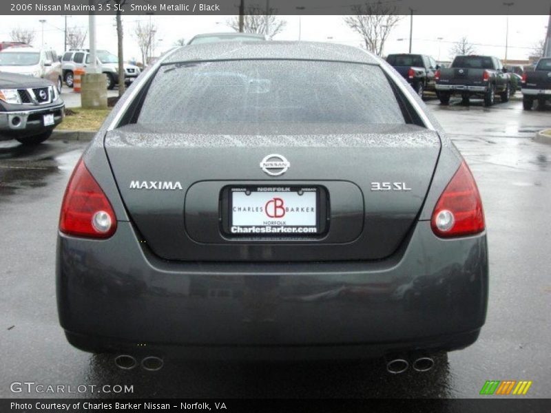 Smoke Metallic / Black 2006 Nissan Maxima 3.5 SL