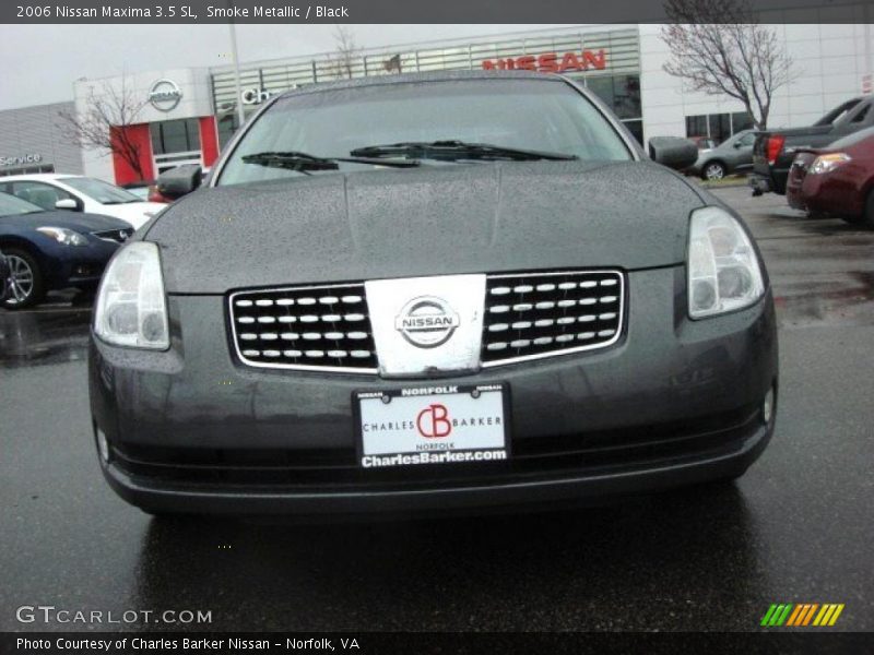 Smoke Metallic / Black 2006 Nissan Maxima 3.5 SL