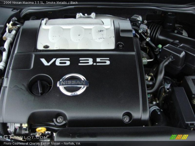 Smoke Metallic / Black 2006 Nissan Maxima 3.5 SL