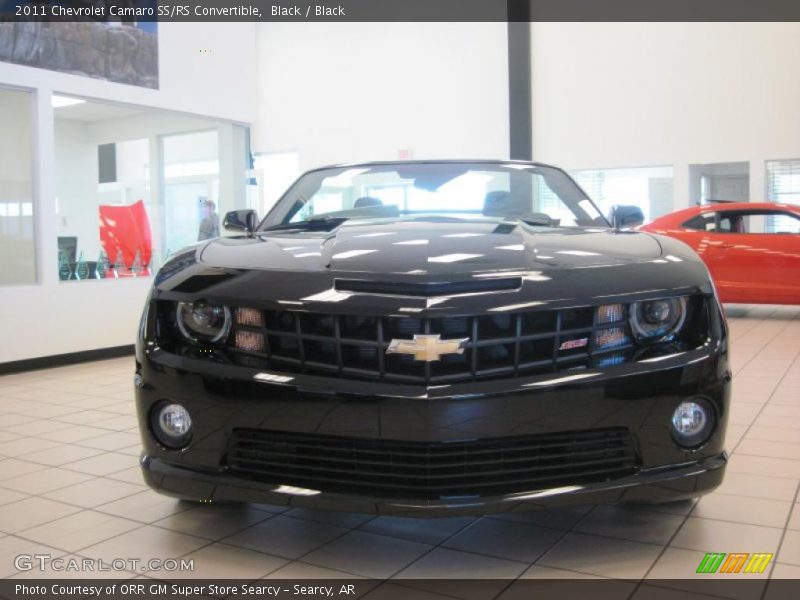 Black / Black 2011 Chevrolet Camaro SS/RS Convertible