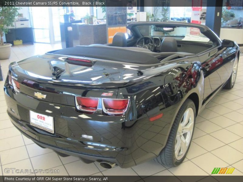 Black / Black 2011 Chevrolet Camaro SS/RS Convertible