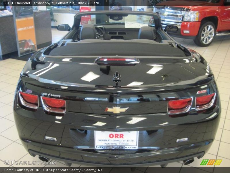 Black / Black 2011 Chevrolet Camaro SS/RS Convertible