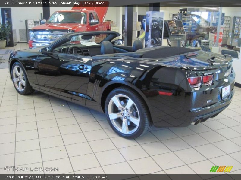 Black / Black 2011 Chevrolet Camaro SS/RS Convertible