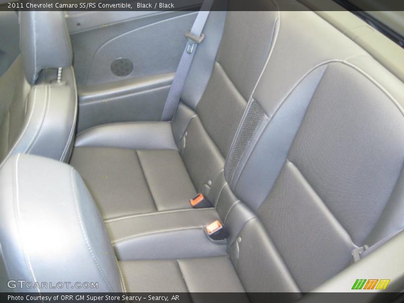  2011 Camaro SS/RS Convertible Black Interior