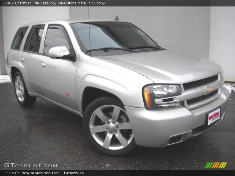 Silverstone Metallic / Ebony 2007 Chevrolet TrailBlazer SS