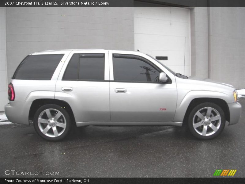 Silverstone Metallic / Ebony 2007 Chevrolet TrailBlazer SS
